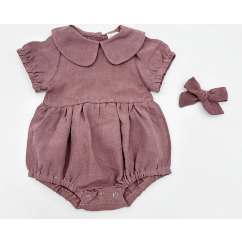 Plum Allie Romper Set