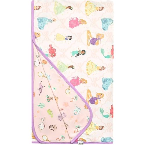 Copper Pearl Jumbo Premium Knit 3 Layer Stretchy Throw Blanket Disney Princess
