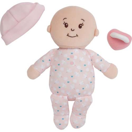 Love, Stella My First Doll Peach & Bassinet - Manhattan Toy | Maisonette