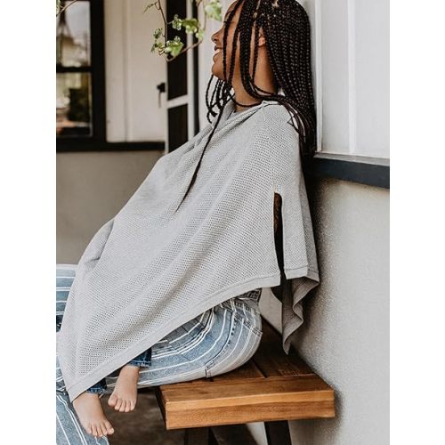 We are Amma | The Cocoon™ - Nursing Cover - Grey