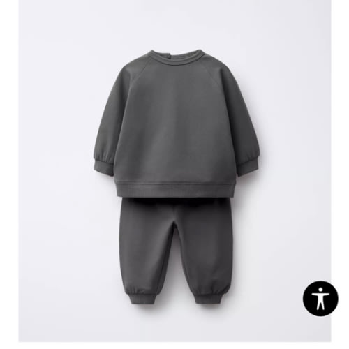 SWEATSHIRT AND JOGGER PANTS SET - Anthracite | ZARA United States