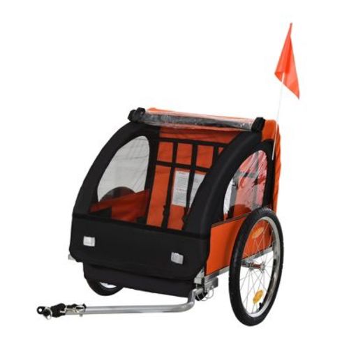 Dexmalle 2-Seat Child Bike Trailer for Kids