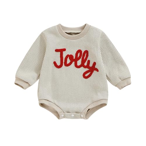 BemeyourBBs Newborn Baby Boy Girl Fall Winter Clothes Long Sleeve Bubble Sweatshirt Romper Cute Infant One Piece Outfit