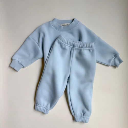Warm Tracksuit - Baby Blue – Purely Little