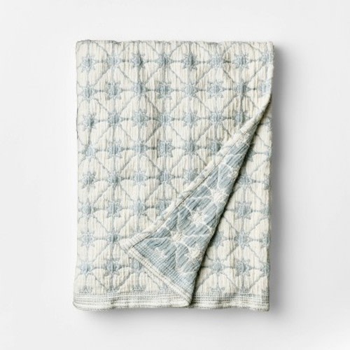 50"X60" Cotton Textured Throw - Threshold™ designed with Studio McGee