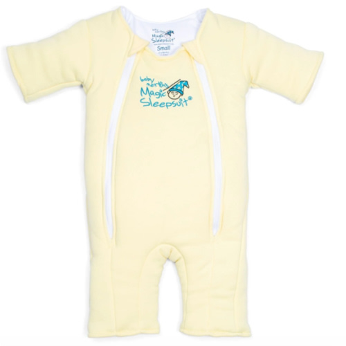Yellow Baby Merlin’s Magic Sleepsuit | 100% Cotton Baby Sleepwear