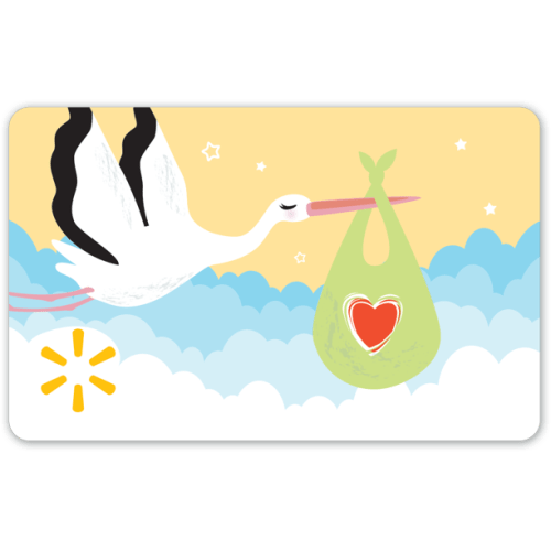 Baby Classic Stork Walmart Gift Card