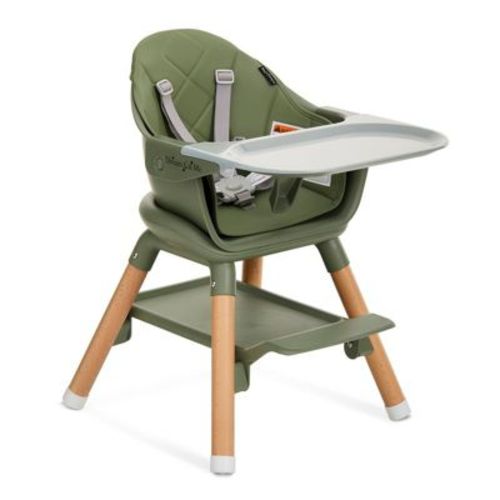 Dream On Me NibbleNest 3-in-1 High Chair,Green