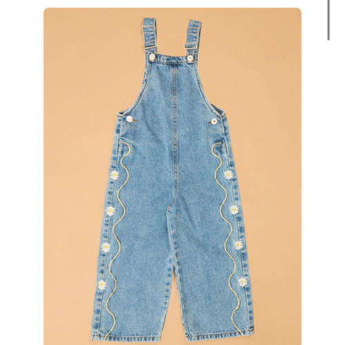 Daisy Dash Baby Overalls