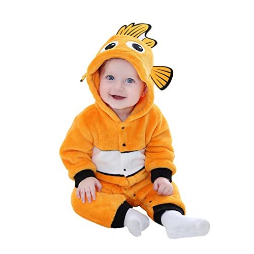 TONWHAR Kid's and Toddler's Costume Baby Animal Outfit Baby Boys' Girls' One-Piece Rompers Jumpsuit