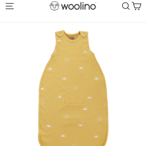 4 Season® Ultimate Baby Sleep Bag, Merino Wool & Organic Cotton, Sun