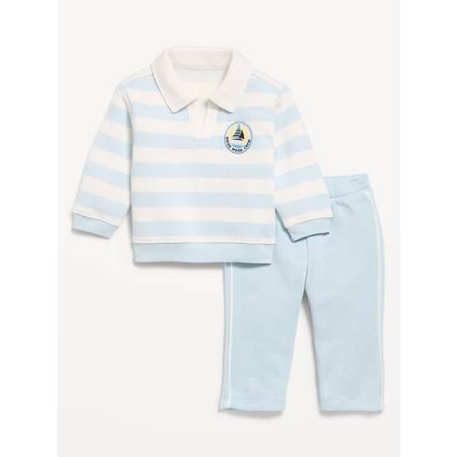 Collared Sweatshirt and Sweatpants for Baby | Old Navy