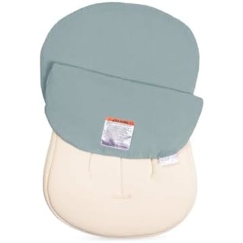Snuggle Me Organic Cotton Muslin Newborn Baby Lounger Cover - Slate