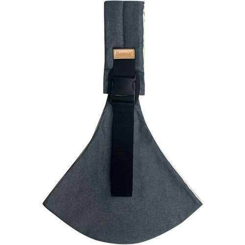 Baby Sling Carrier,Baby Sling,Toddler Carrier,Adjustable and Non-Slip Hip Seat Carriers Carrying 10-30 lbs(Grey)