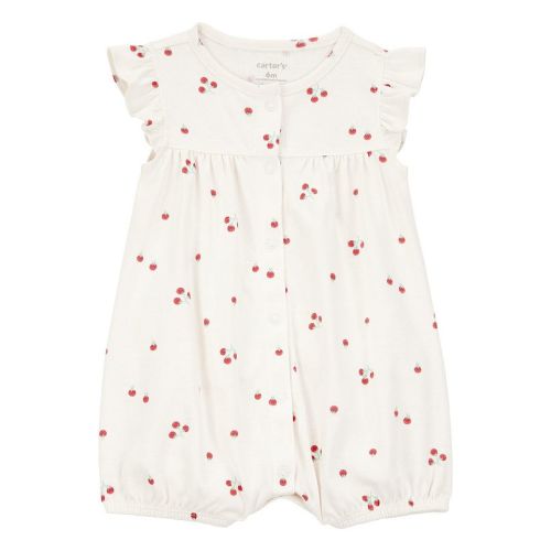 Tomato Print Cotton Romper (6months)