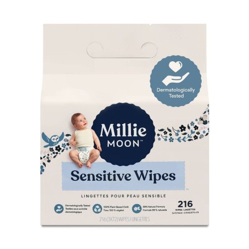 Millie Moon Sensitive Wipes Multi Bag - 216ct 216 ct | Shipt
