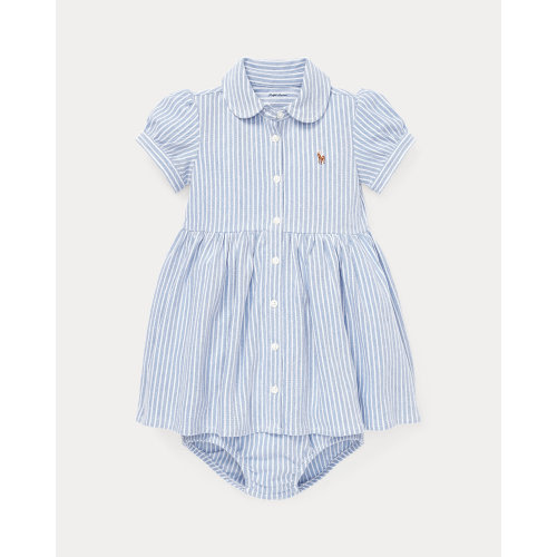 Striped Knit Oxford Dress & Bloomer | Ralph Lauren