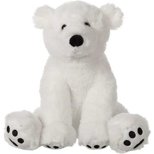 Apricot Lamb Toys Plush White Polar Bear Stuffed Animal Soft Cuddly Perfect for Child （Medium ，12 Inches