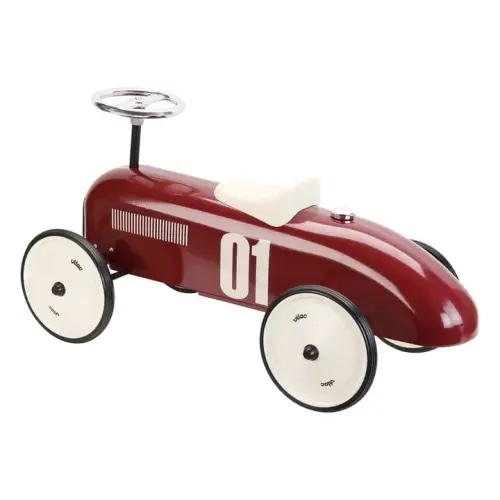 Vilac - Metal Car Ride-on - Burgundy | Smallable