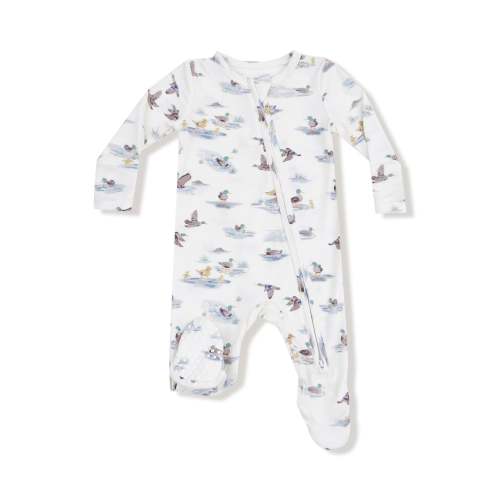 Migrating Mallards - 2 Way Zipper Footie