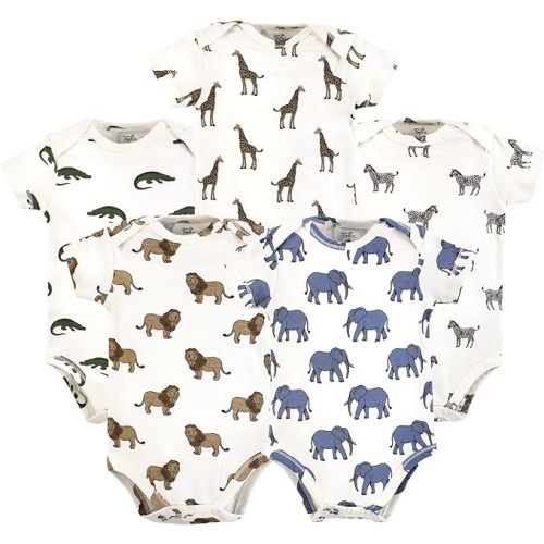 Touched by Nature Unisex Baby Organic Cotton Bodysuits