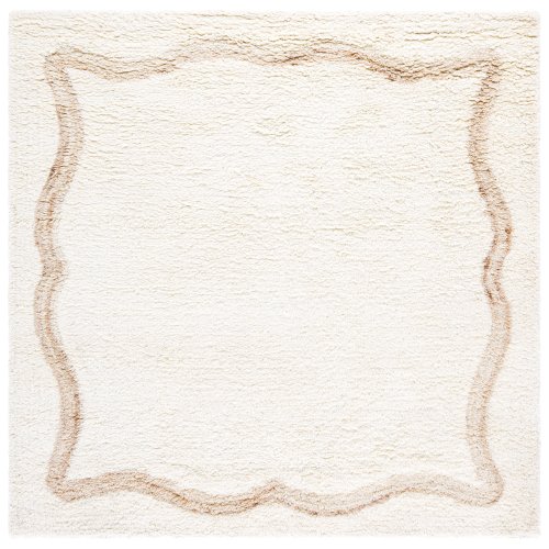 SAFAVIEH Handmade Casablanca Shag Boudy Wool Ru, 8x10