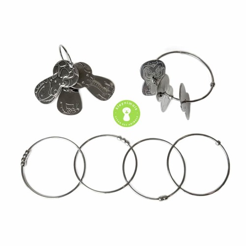 Kleynimals | Stainless Steel Baby Rattle, Teether, Toy Keys