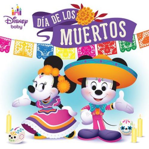 Disney Baby: Día de Los Muertos - by Nancy Parent (Board Book)
