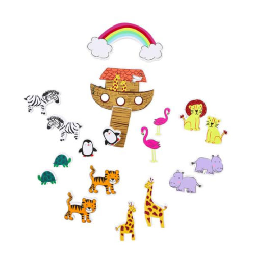 Noah's Ark Bath Stickable Set | Mud Pie