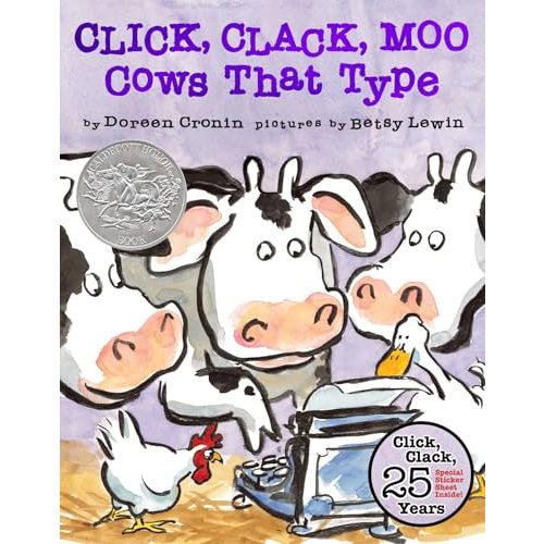 Click, Clack, Moo (25th Anniversary Edition): Cows That Type