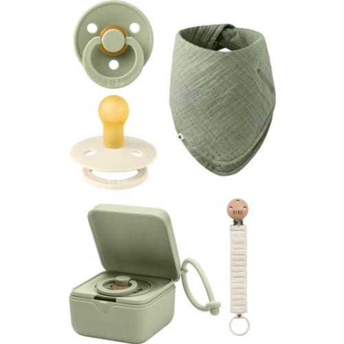 Pacifer, Pacifier Box & Pacifier Clip Set