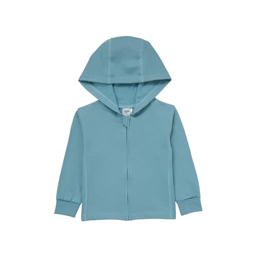 Hanes Baby Pure Comfort French Terry Hoodie, Infant Full-zip Hooded Jacket, Unisex, 2-pack