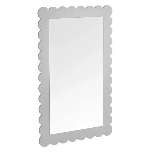 Modway Emmeline Scalloped Rectangle Wall Mirror | Rafael Interiors