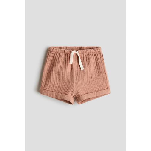 COTTON MUSLIN SHORTS