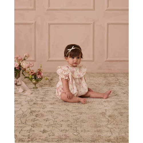 Eva Romper | Bow Ditsy