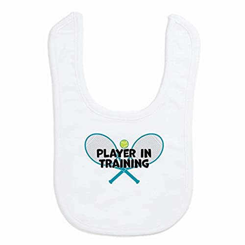 ChalkTalkSPORTS Tennis Baby & Infant Bibs | Soft Microfiber Tennis Baby Bibs