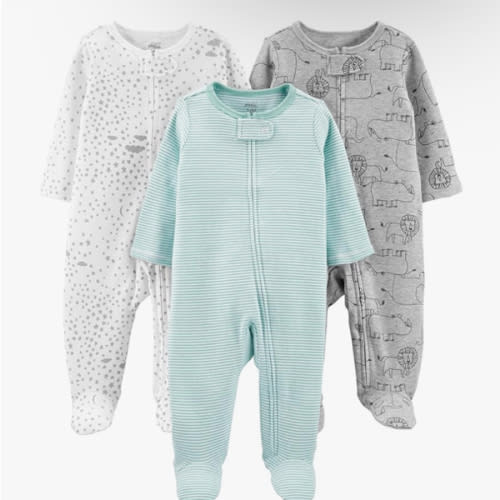 Simple Joys by Carter's Baby 3-Pack Neutral Sleep and Play