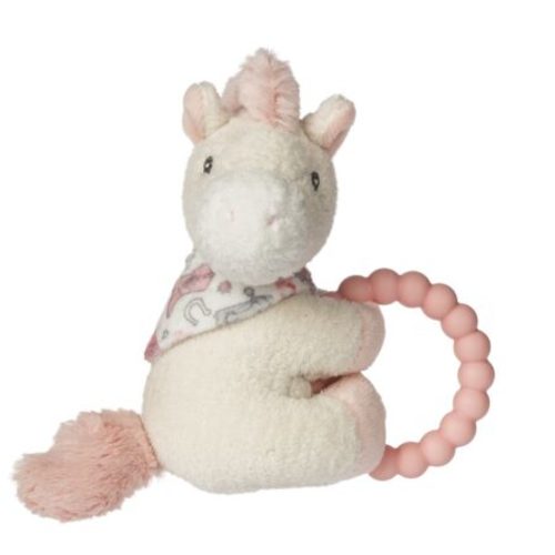 Giddy Up Pony Teether Rattle - 6" - Mary Meyer Stuffed Toys