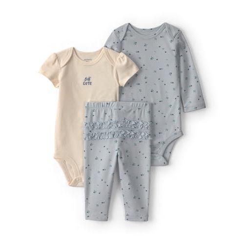 Carter's Baby Girls' 3-piece Pant Set