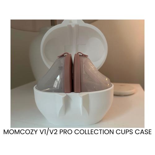 Breast Pump Case: MOMCOZY V1/V2 PRO Collection Cups - 3D Printed Hands Free Pump Carrying Case
