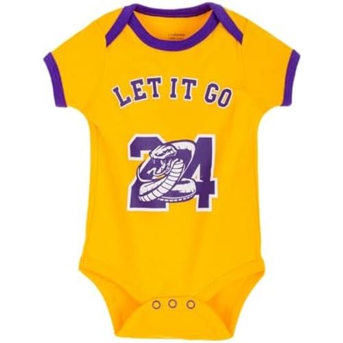 Cnins Soft Cotton Baby Bodysuit Outfits Basketball Theme Clothes for Infant Boys & Girls