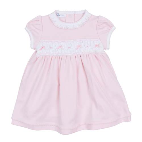 Amelia's Classics Solid Smocked Dress