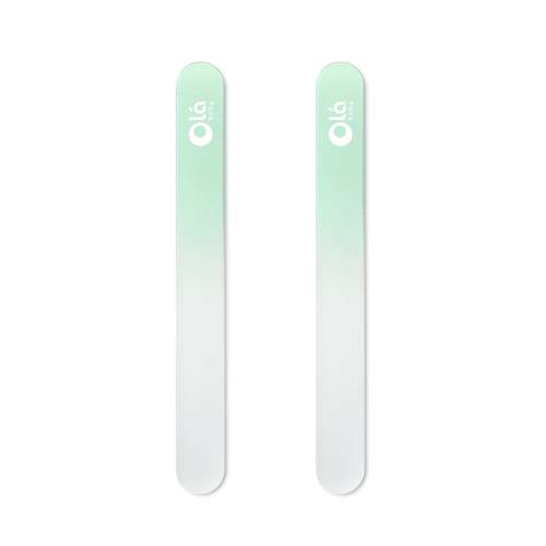 Olababy Glass Nail File for Newborn Nails (2-PK)