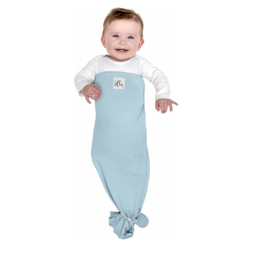 The Ollie Swaddle – Adjustable Baby Swaddle for Newborns | Pediatrician-Approved for Safe Sleep | Easy Closure | Arms-Out | Lightweight, Machine-Washable | Easy Diaper Access