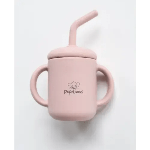 Pepelinoos Petite Sippy Cup - Strawberry Milk