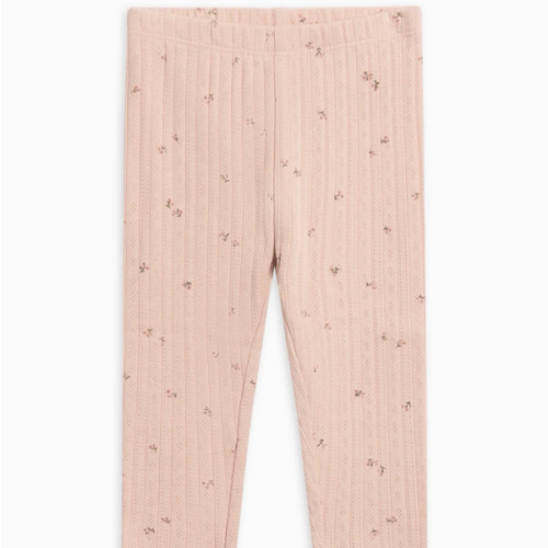 Gina Brushed Back Pointelle Leggings