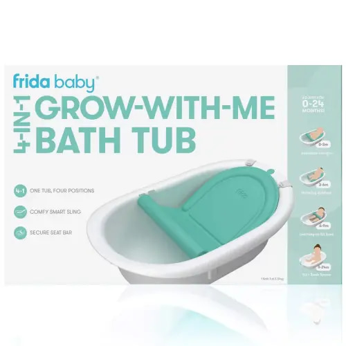 4-in-1 Grow-With-Me Bath Tub - 810028771000