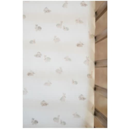 Crib Sheet - Happy Bunny