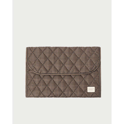 Dottie Brown/Black Check Changing Pad | Soft Accessories