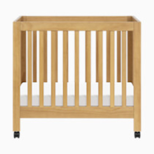 babyletto Origami Mini Crib - Honey